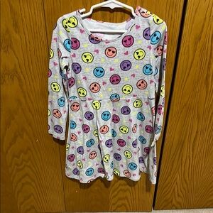 Colorful Smiley Face Dress